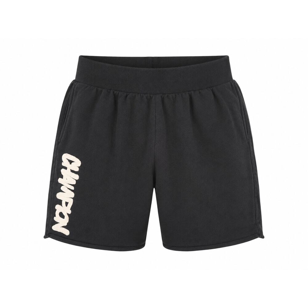 Champion Reverse Weave Men’s Black Sweat Shorts Size Medium